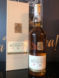 Rosebank 1992  21 YO Cask Strength -55.3%abv Single Malt Scotch Whisky Limited Edition