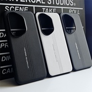 Casing For Honor 400 / 400 Pro Leather Metal Lens Protect Cover Thin Casing