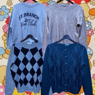 Argyle CREWNECK SWEATER