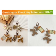 GANTUNGAN GH-23 DOG BALLOON KEYCHAIN