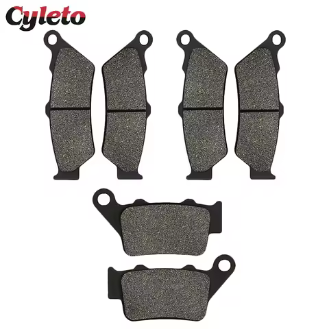 Cyleto Motorcycle Accessories Front or Rear Brake Pads for CF Moto 650 MT NK 400 CF400NK CF650NK CF6
