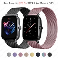 Stainless steel watch band for Amazfit GTS 4 4mini / 3 / 2 / 2e / 2Mini / GTS Smart Watch strap
