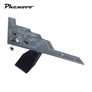 [Phenovo] Exquisite US Air Force B2 Model 1/200 Decoration Movable Wheels Collectable Airplane Airpl