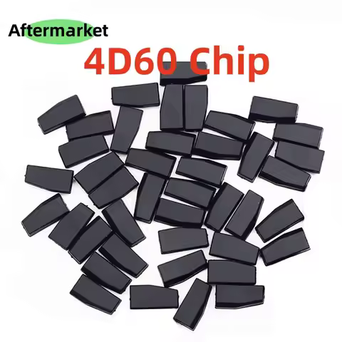 Aftermarket Car Key Chip 4D60 Chip 80 Bit 4D ID60 Ceramic Transponder 4D60 80Bit Chip