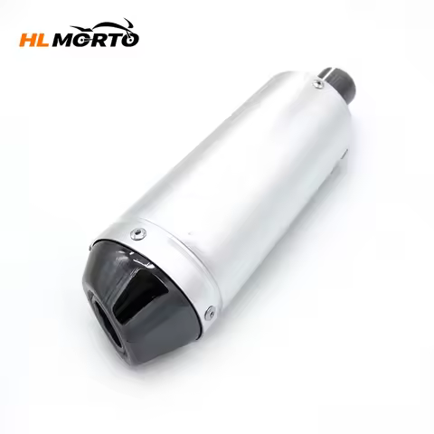 32mm Motorcycle Exhaust Muffler Pipe For 125cc 150cc 160cc Dirt Pit Bike ATV Honda Yamaha Kawasaki A