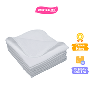 Khăn gạc sữa 4 lớp Animo T2111_NBA001 (25x28cm10 cái)