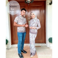Couple SET Baju Batik Dan Baju Kurung Kedah
