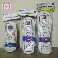Hasna Mall - Stop Kontak 2 3 4 5 6 Length 1.5m 3m 5m Original Copper Cable