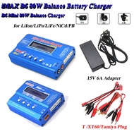 (24h Delivery) IMAX B6 80W Balance Battery Charger Lipo NiMh Li-ion Ni-Cd Digital RC Discharger Powe
