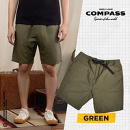 Simple&amp;Raw - กางเกงขาสั้น SK845 COMPASS RIPSTOP - GREEN