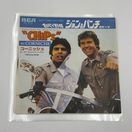 [JAPAN PRESS] CHiPs TV Theme 7" Vinyl EP / CORNICHE - California Hustle / LEGENDARY 70s COP SHOW / R