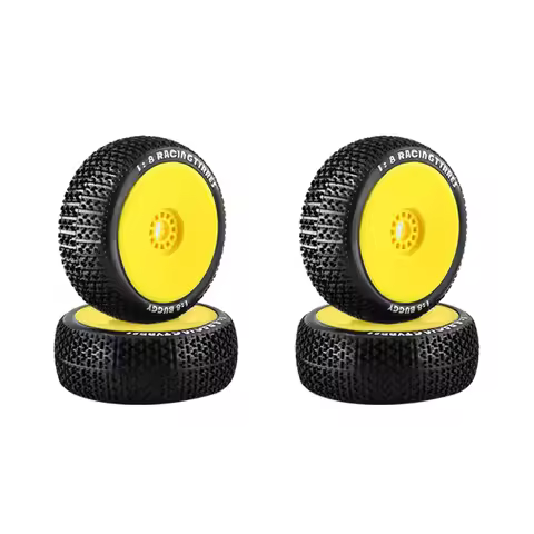 1/8 RC Racing Car Off Road Buggy Tires Wheel 17mm Hex Hubs 116mm *45mm for HSP Jingshang MP10 Feishe