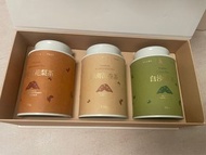 全新!🈹海南沉香茶 110g + 海南黃花梨茶 80g + 白沙綠茶 80g 禮盒套裝