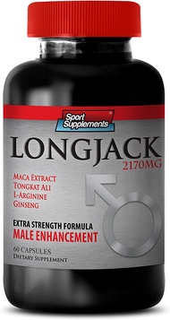 Male Enhancing Pills Erection Best Seller - LONGJACK 2170MG - Extra Strength Formula - Male Enhancement - longjack tongkat ali - 1 Bottle 60 Capsules