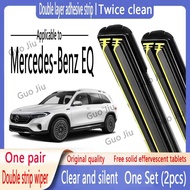Suitable for Mercedes-Benz Double-Layer Rubber Strip Wiper Benz EQA/EQC/EQV Car Double Rubber Strip 