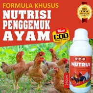 Vitamin Penambah Nafsu Makan dan Penggemuk Ayam KUB Kampung Petelur dan Ayam Potong