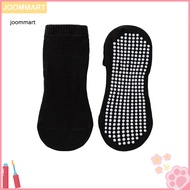 [Jm] Grip Sole Cotton Socks Anti-slip Yoga Socks High Quality Anti-skid Trampoline Socks for Adults Dotted Sole Yoga Socks with Silicone Grip Bottom for Shock for Home