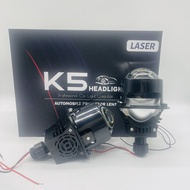 K5 Laser Lens H4H7H11LED Car Headlight 65W High-Power Distance Near Light Integrated Car Light