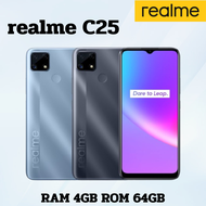 มือถือ realme C25 - เรียวมี RAM 4GB, ROM 64GBแบตเตอรี่ 6,000 mAh  รองรับชาร์จไว 18Wเครื่องใหม่เคลียร์สต๊อก