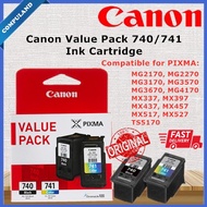 Canon Original Genuine PG740 Pigment Black / CL741 Color / Value Pack Ink Cartridge for PIXMA MG2170 MG3170 MG4270 MX337