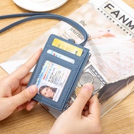 New All-Match Document Card Holder Card Holder Genuine Leather Multifunctional Easy-Pull Buckle Lany