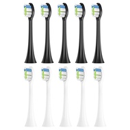 10Pcs Replacement Toothbrush Heads for HX6064 HX6930 HX3/HX6/HX8/HX9/R Series Vacuum Soft Bristle