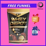 DP Whey Depot Protein 2.7Kg/5.07 kg (Free Key Chain)-Recovery,Cutting,Lean,On,Susu Gym