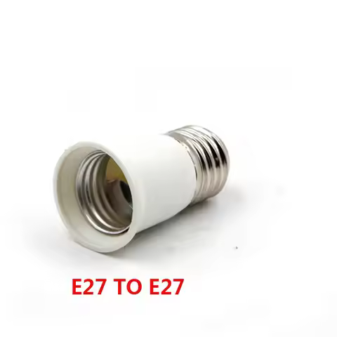 E27 to e27 2e27 b22 e14 e12 gu10 LED Light Bulb Lamp Base Holder Screw Socket Adapter Converter Fire