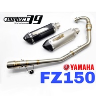 Project79 Exhaust Yamaha FZ150 Full System Piping Stainless Steel Muffler Ekzos Manifold FZ150I QPM0