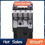 Power AC Contactor 1NO AC 220V 50/60Hz Coil Motor  Relay 32A 3-Phase-Pole