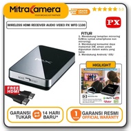 WIRELESS HDMI RECEIVER AUDIO VIDEO DISPLAY MIRRNG PX WFD-1100