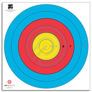 JVD TARGET FACE FITA 80CM 6RINGS WITH X RING