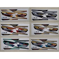 EX5 Dream Body Cover Stripe Sticker VIETNAM EX5 DREAM BODY STICKER STRIPE VIETNAM 2020 STRIKE