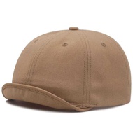 Men's Short Brim Cap New Fashion 2024 Large Size Baseball XL