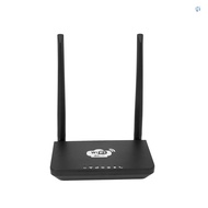 4G LTE WiFi Router 300Mbps High-speed Wireless Router with SIM Card Slot 2 External Antennas Black UK Plug