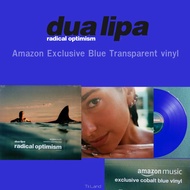 แผ่นเสียง Dua Lipa: radical optimism (Amazon Exclusive Blue Transparent Vinyl) (ใหม่/ซีล) ปี 2024