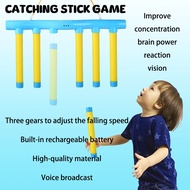 Catching stick game falling stick game reaction game catching stick sensory toy for autism therapy