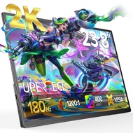 UPERFECT Umax 23.8-inch Portable Monitor Screen 2K 180HZ Gaming Laptop Monitor/100% sRGB/400 nits fo