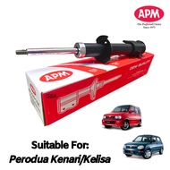 APM Perodua Kelisa , Kenari Front (Depan) Oil Absorber &amp; Rear (Belakang) Gas/Oil Shock Absorber