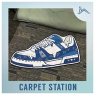 Karpet Velvet Louis Vuitton Sneaker LV Streetwear Hiasan Rak Kasut Home Decoration Rugs Carpet Baldu