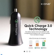 X-One Quick Charge 3.0 車用極速充電器 QC3.0
