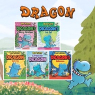 Dragon (Dav Pilkey) Book Set (Set Of 5 Books) picturebook English Children's Author dog man Recommen
