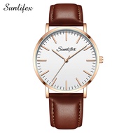 Sunlifex Jam Tangan Pria Original Sederhana Keren Buat Gaya Tipis Jam Tangan Cowok