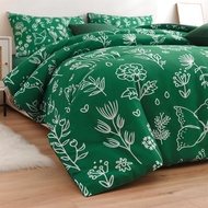 CADAR KATIL SAIZ QUEEN SET 7 IN 1 / WITH COMFORTER + BED SHEET COTTON QUEEN