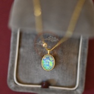 [New Product Special Offer] Opal Stone Opal Jewelry High-End Opal Stone Fire Color Opal Original Des