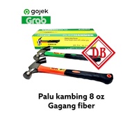 GOAT HAMMER WITH FIBER HANDLE, GARDEN HAMMER 8oz(0.25lbs)