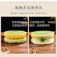 PK7J Seramik Pangkalan Patung Buddha Baru Guanyin Bodhisattva Platform Duduk Patung Buddha Patung De