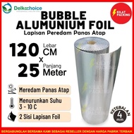 Aluminium Foil Bubble Insulasi Atap Peredam Panas Atap Roll