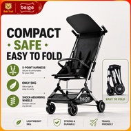 Stroller Baby Foldable Lightweight 5KG Compact Baby Pram Travel Stroller With 5-Point Safety Harness
