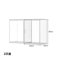 กล่องเก็บของตุ๊กตาผ้าฝ้าย Acrylic Transparent Display Box Star Dazzle Plush Toy Disney Doll Toy Orga